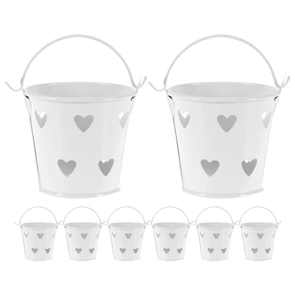 8 Sztuk Metalowy Pojemnik Na ArtykułY Ogrodnicze Z ŻElaza-image