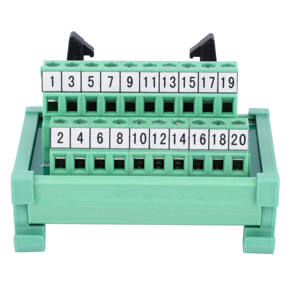 Terminal Block Connector Idc-20P 35Mm Din Rail 610830929022