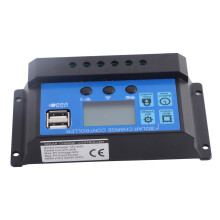 12V/24V Auto 20A Solarladeregler PWM Dual USB 5V
