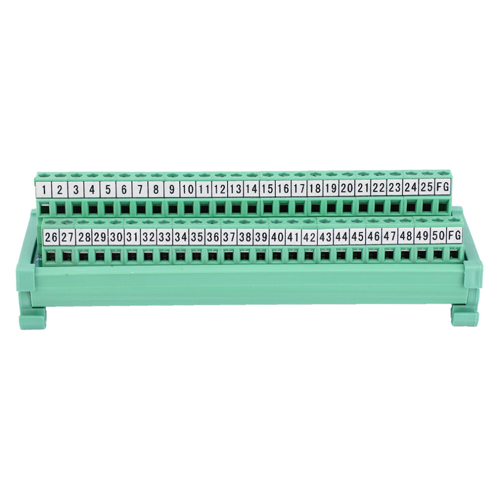 35Mm Din Rail Terminal Block Cable Connector Plc Module Scsi50p 610830928995