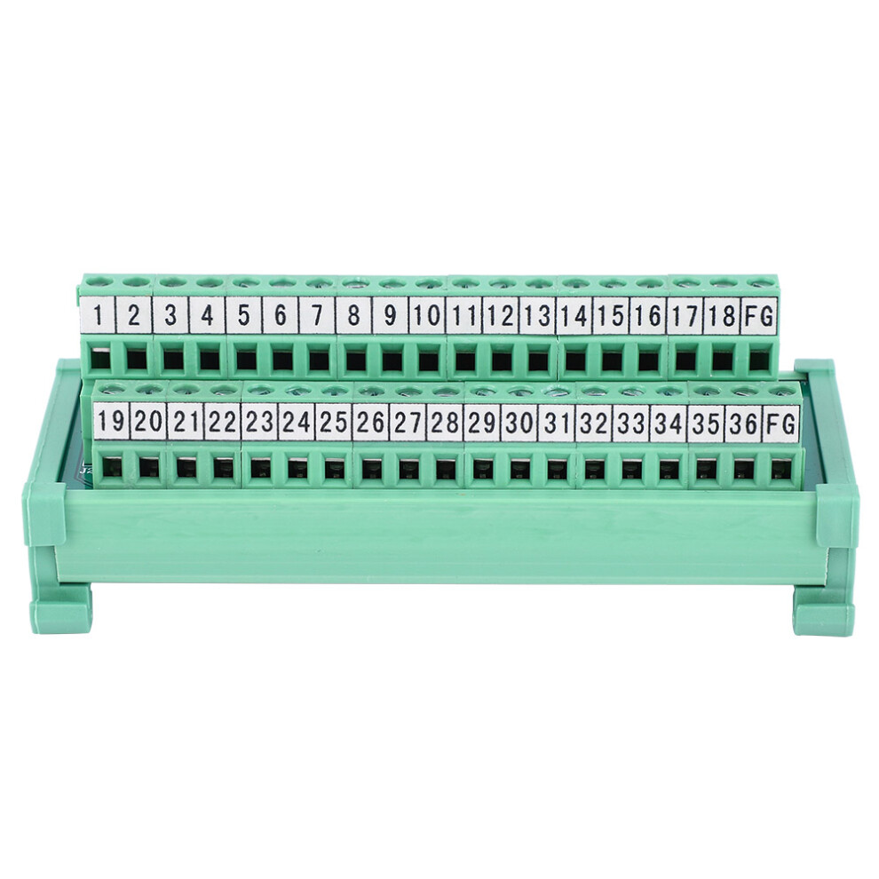 Terminal Block Cable Connector Plc Module Scsi 36P 35Mm Din Rail 610830929046