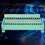 Terminal Block Cable Connector PLC Module SCSI 36P 35mm DIN Rail 5