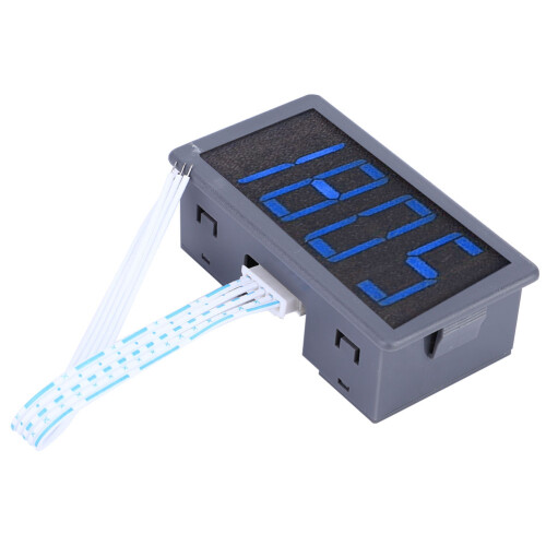 (Tachometer) Blauer 4-stelliger LED-Drehzahlmesser mit NPN-Hall-Sensor 2