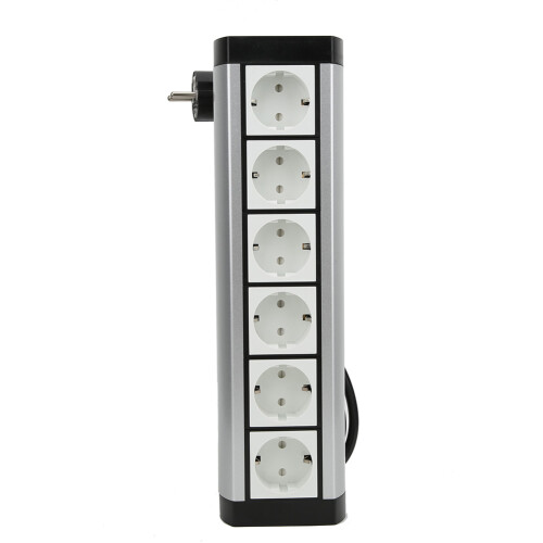 (6 Outlets) Aluminium-Steckdose mit 5/6 Anschlüssen 1