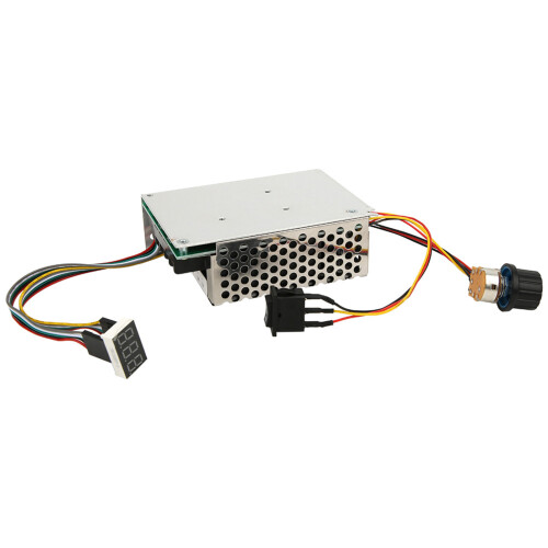 (with Case) DC Bürstenmotor-Controller CW/CCW PWM Geschwindigkeitsregelung 12-48V 2