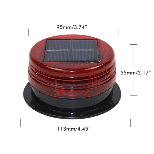 LED-Solar-Warnlichter für Bau & Verkehr 1