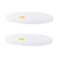 Insulated Barrel Caps Medium Plastic Sealing Covers For Lunchbox And Bottles, Reusable, Leakproof With Air Vent, 2pc