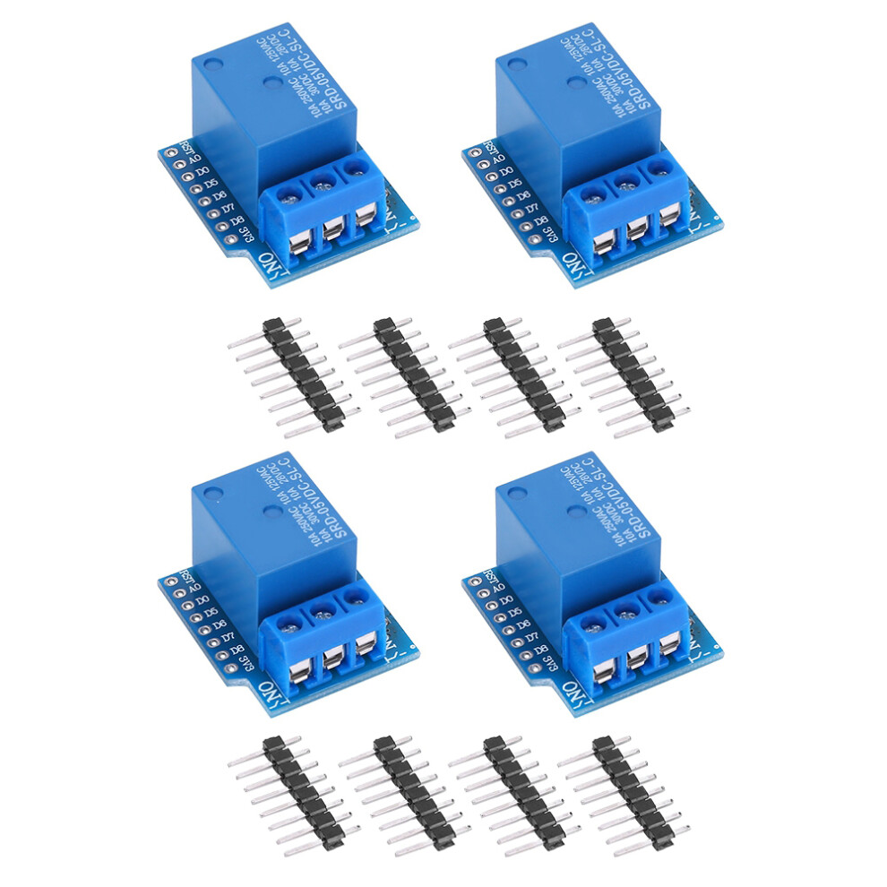 4Pcs 5V Relay Module Electronic Components 5V High Level Trigger 610830916695