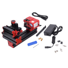 6-in-1 Mini-motorisierte Drehmaschine DIY Holzbearbeitung