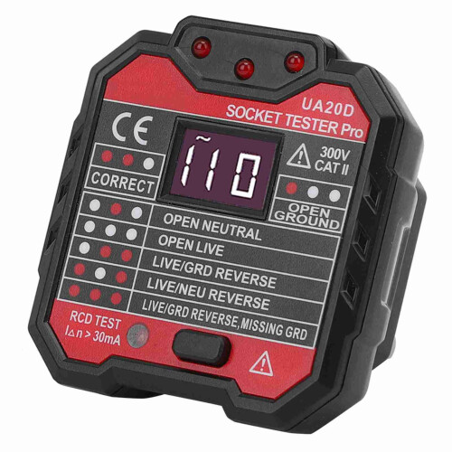 Spannungsprüfer mit LCD-Display, tragbar (48V) 1