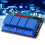 4-Way-Relaismodul 3V mit Anzeige 4