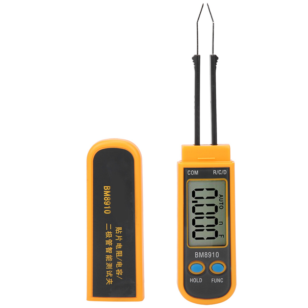 Handheld Resistance Capacitance Tester Smd Clip Tweezers Bm8910 610830912147