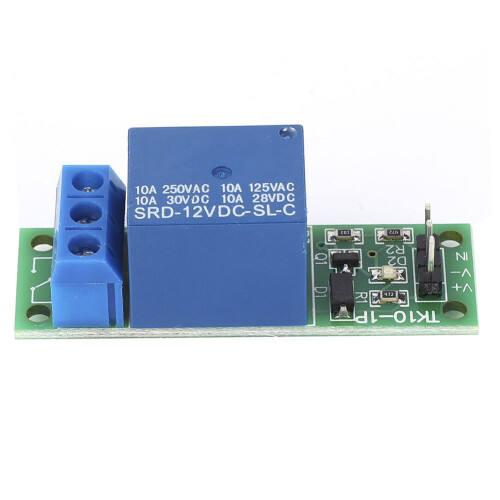 10pcs DC 12V 1 Channel Relay Board Module for Arduino 1