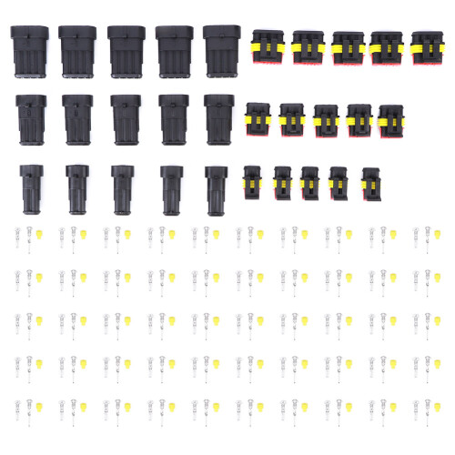15 Sets Automotive Waterproof Connector 1.5 Series Terminals Socket
