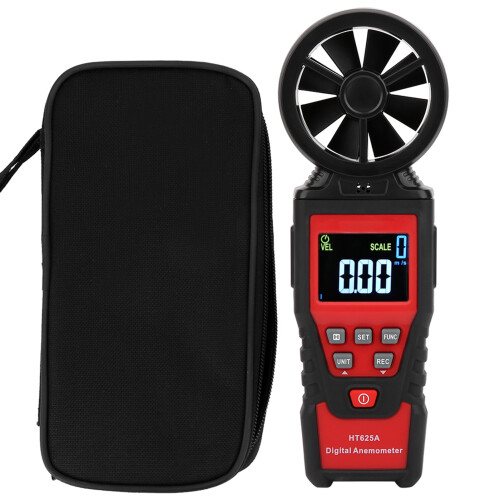HT625B Handanemometer USB LCD Windgeschwindigkeit