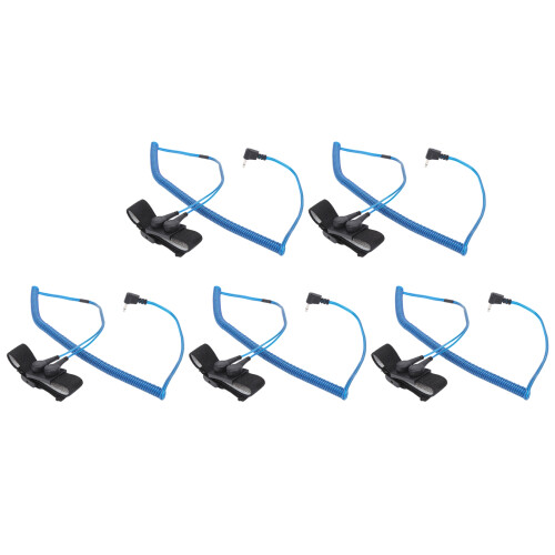 5Pcs Anti-Static Wrist Strap 2-Circuit 2