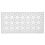 Gitterwand-Netzplatte Lochplatte 3123-0096-0192 1