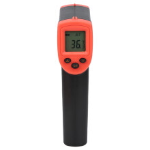 (Red) HW600 Berührungsloses Infrarot-Thermometer mit LCD