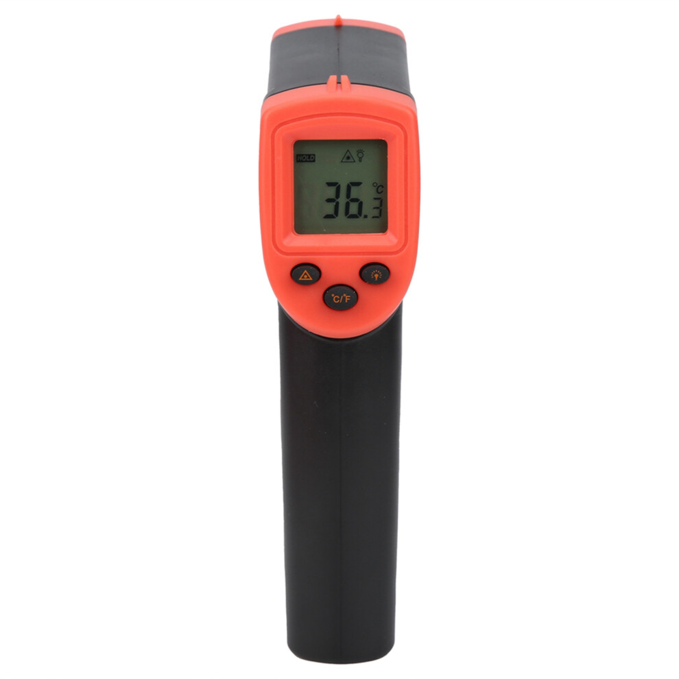 Red/Yellow () Hw600 Noncontact Thermometer Lcd Infra Digital