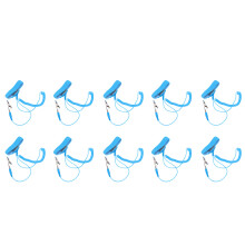 10Pcs PU Anti Static Wrist Strap Elastic Adjustable ESD Supplies