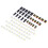 15 Sets Automotive Waterproof Connector 1.5 Series Terminals Socket 2