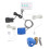 (US Plug) Wasserleck-Sensor mit Doppelventil und Alarmsignal 1