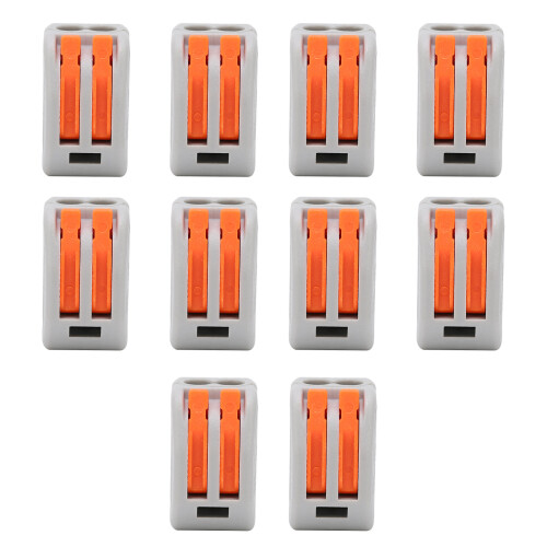 10Pcs Wire Block Clamp Terminal Quick Conductor Cable PCT212 1