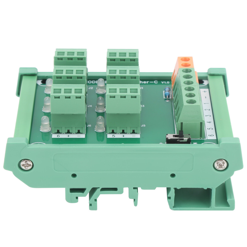 Din Rail Terminal Block 3-Wire 6-Channel Board Kp-6L-Gther 610830890940