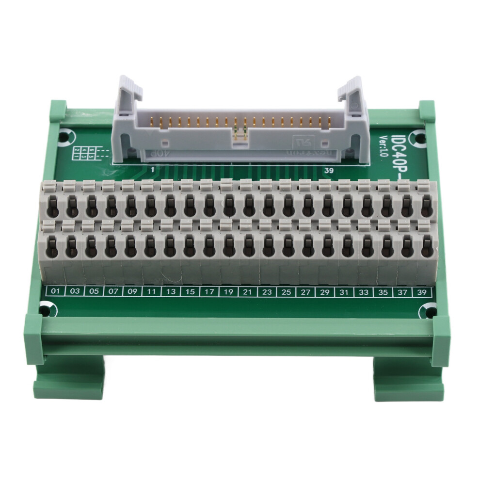 Header Breakout Board 40Pin Screw Free Idc40p 14-26Awg 610830890216