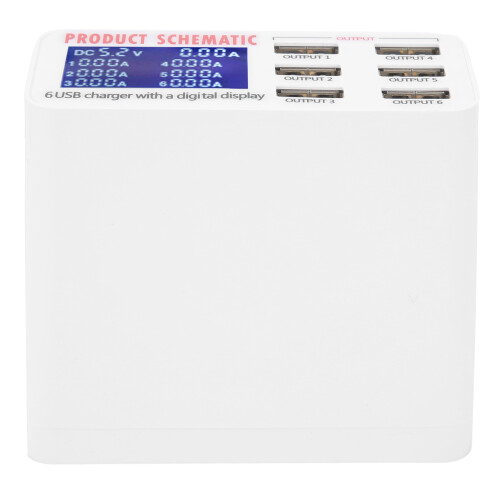 USB-Ladegerät 40W Smart Netzteil 100-240V 2