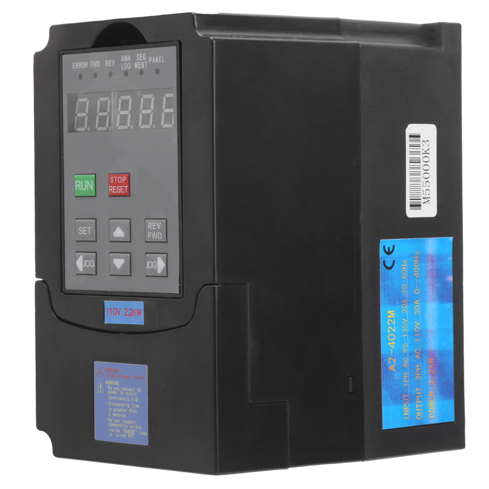 Frequency Inverter 2.2Kw Singlephase 3Phase Output Ac110v A24022m 610830891855