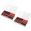 300x Schrumpfschlauch Polyolefin Kabel Schwarz Rot 4