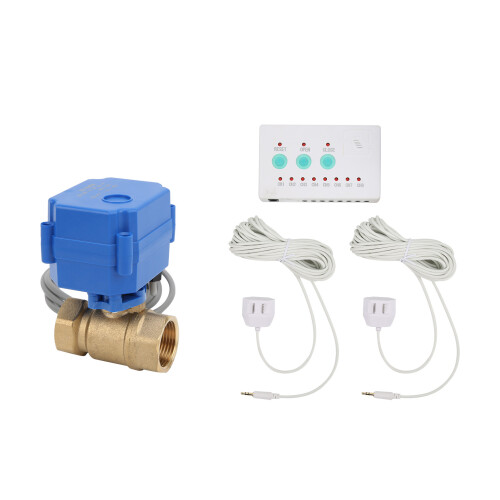 (EU Plug) Alarmsensor Messingventil Wasserdichtheitskit AC100-240V 2