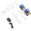 (US Plug) Wasserlecksensor DN25 2-Ventil 8-fach Überlauf 3