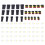15 Sets Automotive Waterproof Connector 1.5 Series Terminals Socket 3