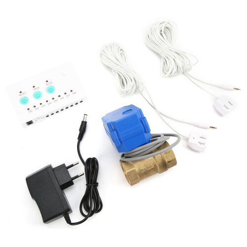 (EU Plug) Wasserdurchlauferkennung mit DN25-Absperrventil US-Stecker 2