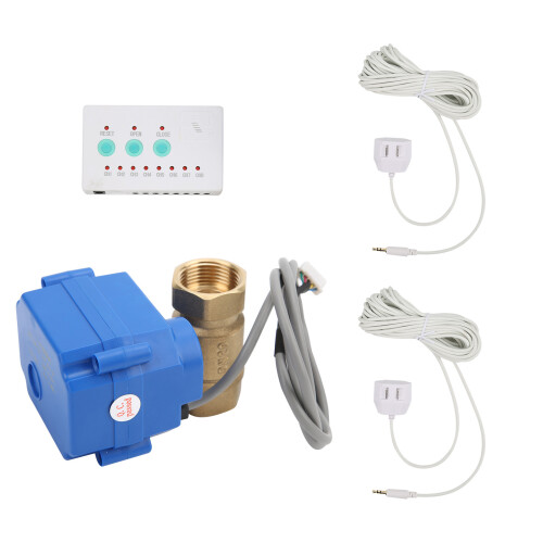 (US Plug) Alarmsensor Messingventil Wasserdichtheitskit AC100-240V 1