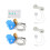 (EU Plug) Wasserleck-Sensor mit Doppelventil und Alarmsignal 2