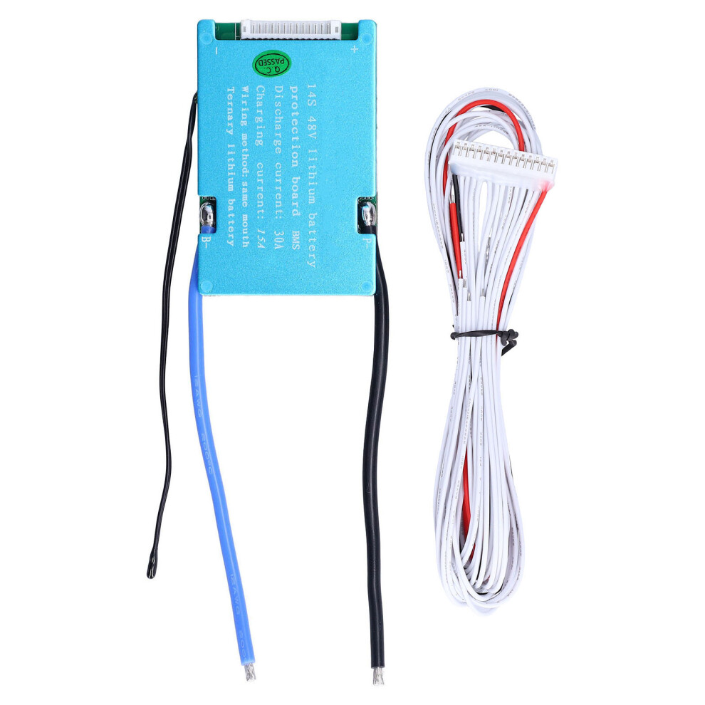 (30A Discharge 15A Charge) 14S 48V Lithium Battery Protection Board Bms 30A Discharge 15A Charge 610830863791