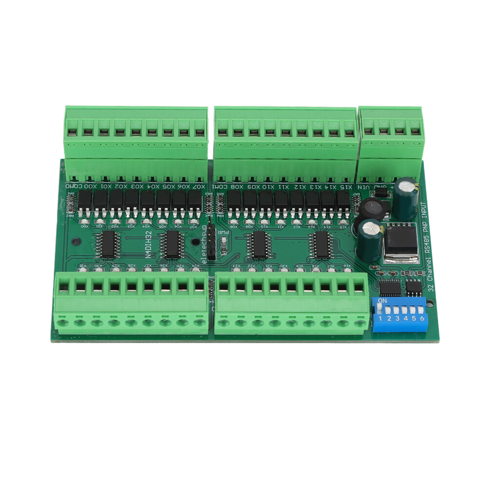(Pnp Module High Level) Rs485 32 Channel Din Rail Plc Switch Pnp High Level 610830860622