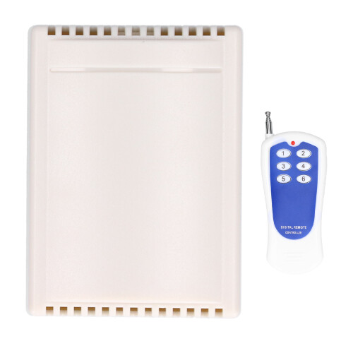 (DC12V) 6-Channel Wireless Relay Module DC12V Motor Controller