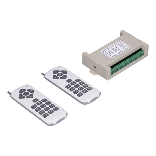 (24V) Remote Control Relay Switch Wireless 18 Way 1000m 24V 1