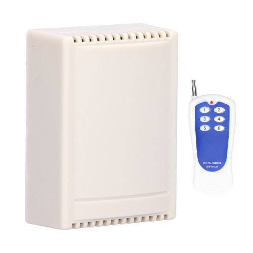 (DC12V) 6-Channel Wireless Relay Module DC12V Motor Controller 2