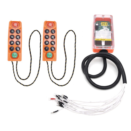 (26V‑635V(Full Voltage)) Wireless Crane Remote Control 26V-635V Full Voltage H23C++ 2