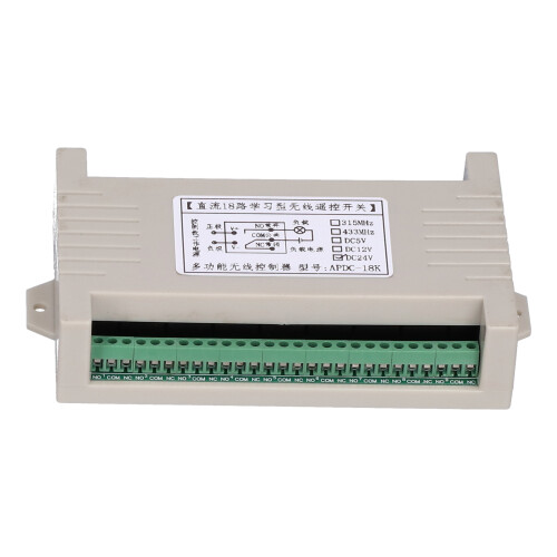 (24V) Remote Control Relay Switch Wireless 18 Way 1000m 24V 2