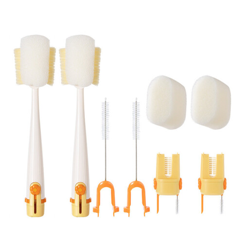 Brosse de lavage de tasse peu encombrante, outil de-Blanc