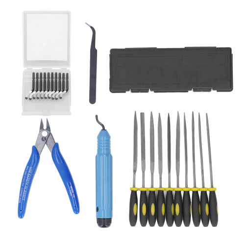3D-Drucker-Werkzeugset Schnitzmesser Feilen Set