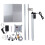 (US Plug 100‑240V) Automatisches Hühnerstalltor Lichtsensor EU-Stecker 1