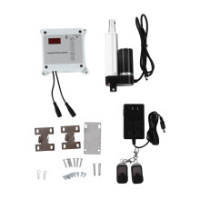 (US Plug 100-240V) Automatischer Hühnerstall-Türöffner mit Fernbedienung EU