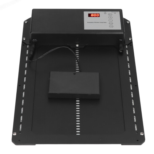 (US Plug) Wasserdichte Hühnerstalltür Öffner Lichtsensor Timer 100-240V 1